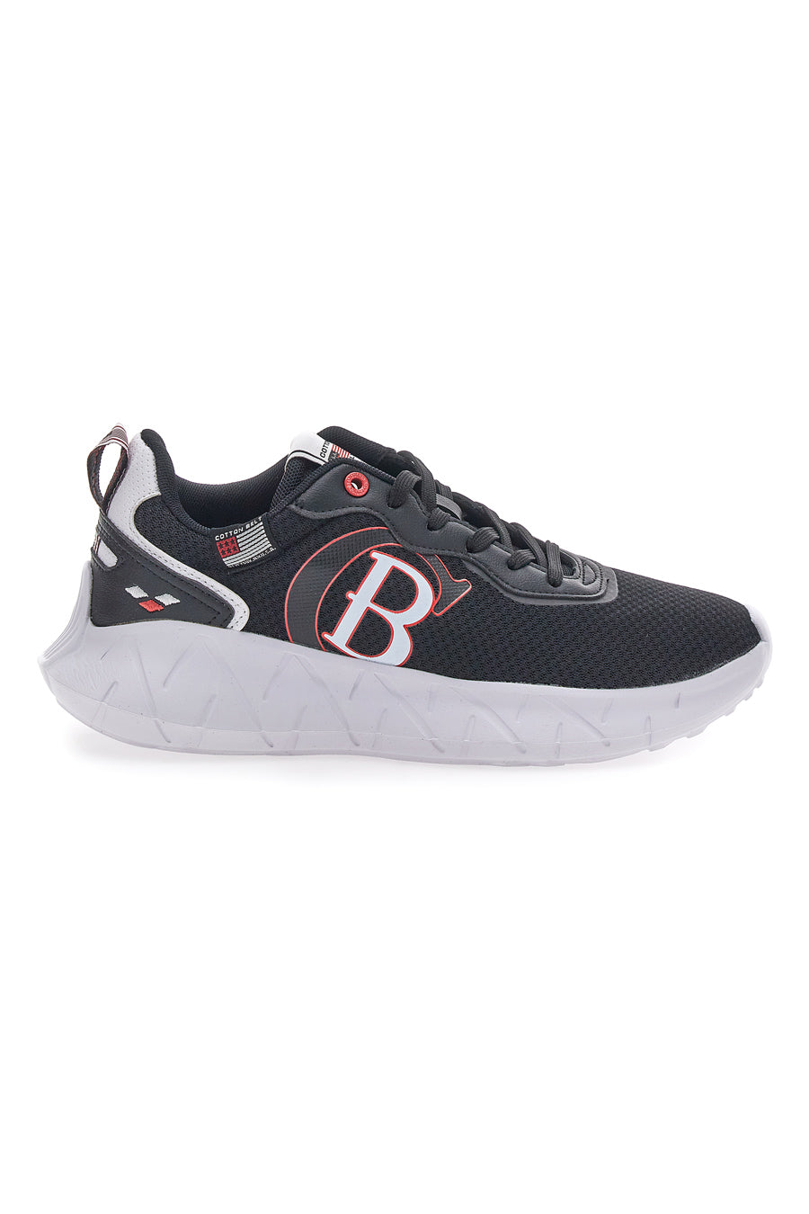 Sneakers Fitness Nere Cotton Belt Omega