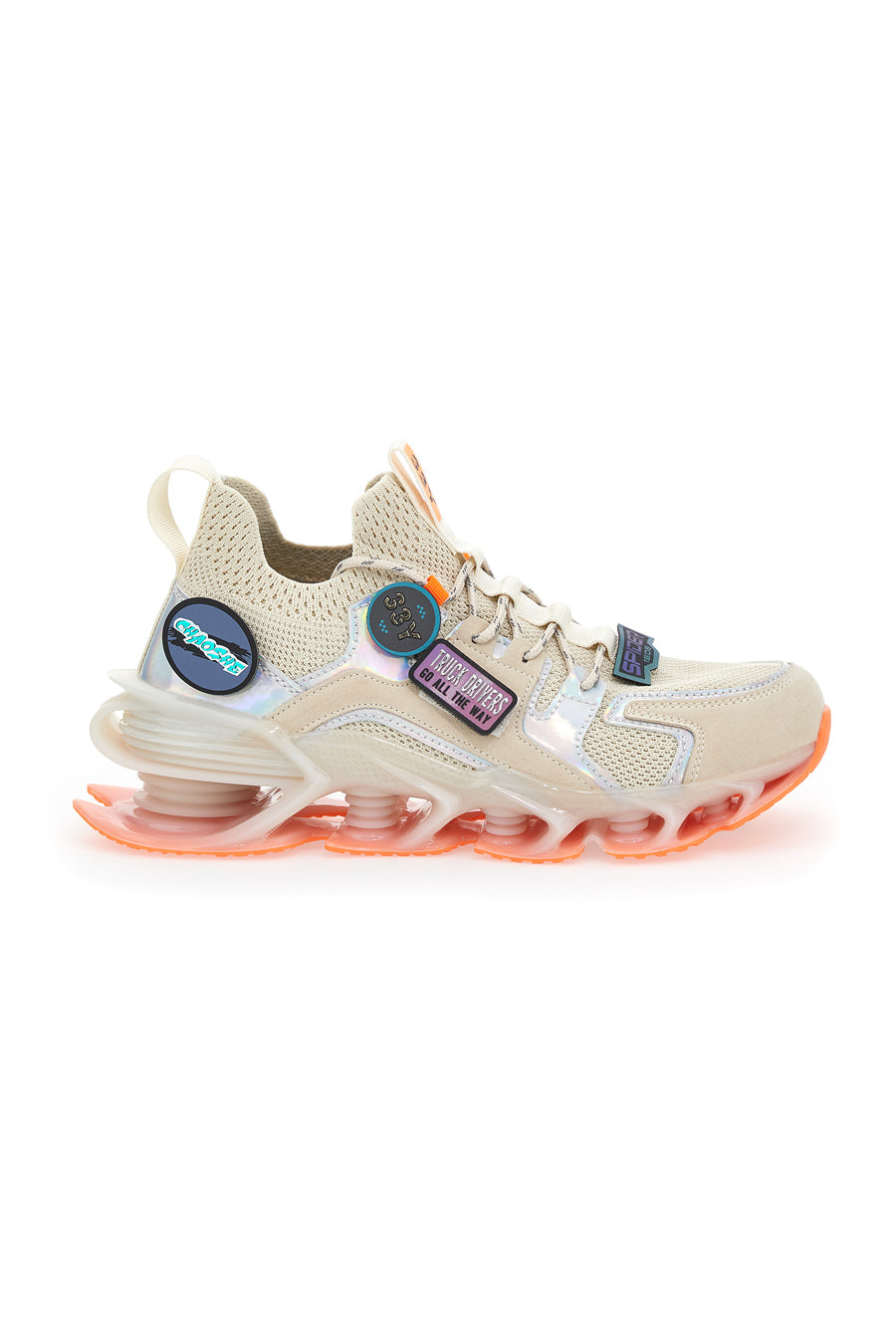 Sneakers Orange Patch Shox Royal Blu RBLE 216419