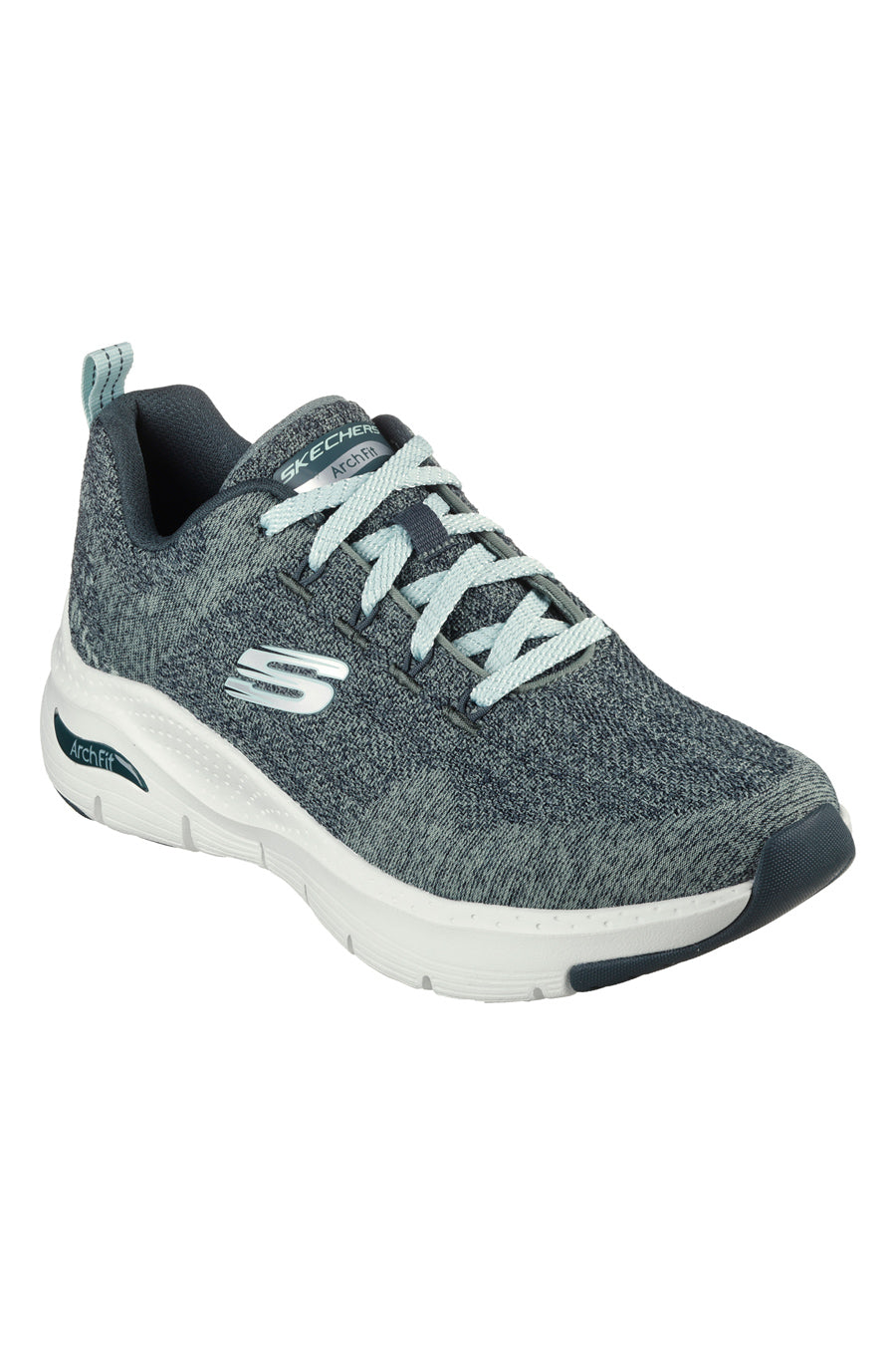 Sneakers Skechers Arch-Fit Comfy Wave Grigie