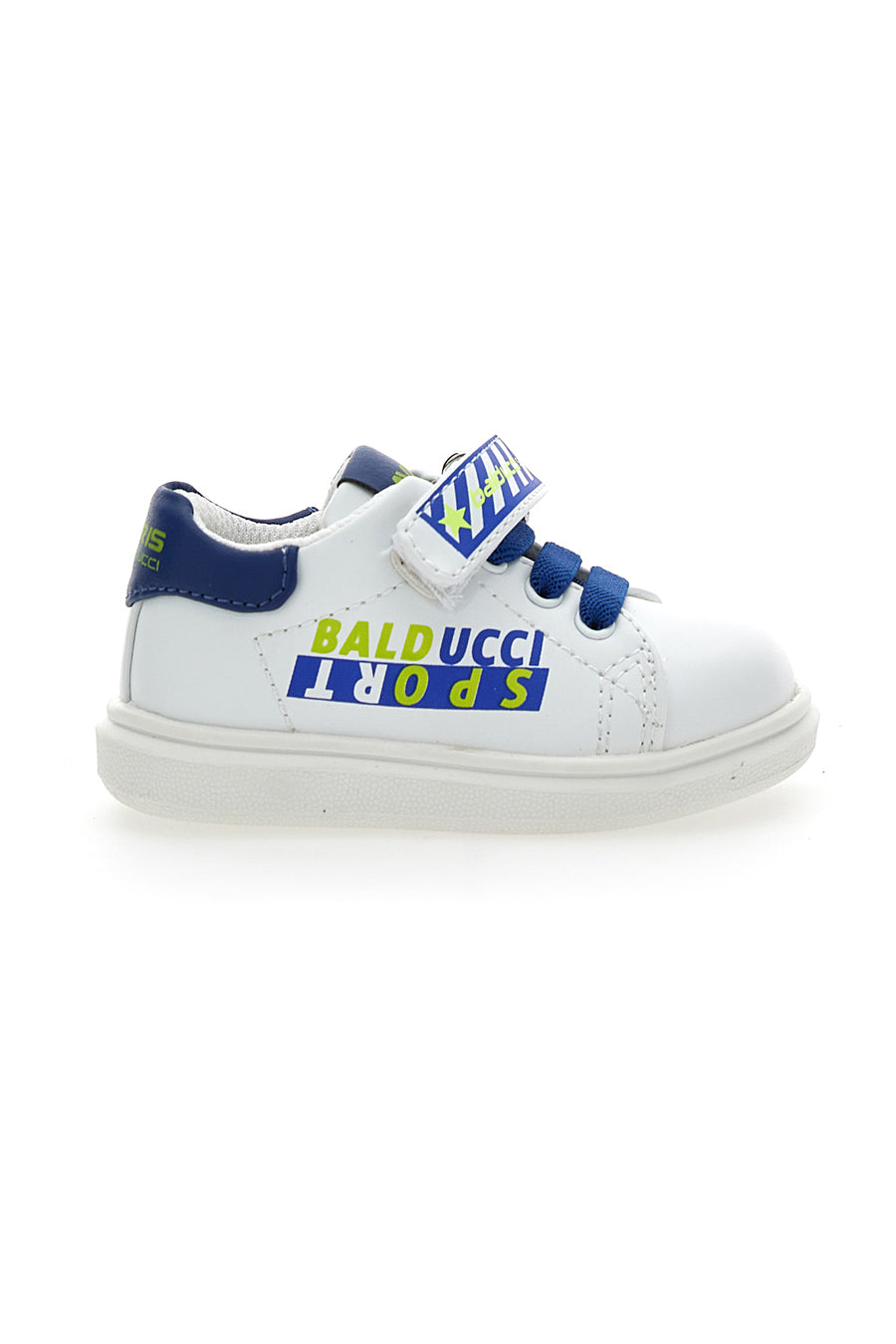 Sneakers casual primi passi Balducci 3301 Bianche e Blu