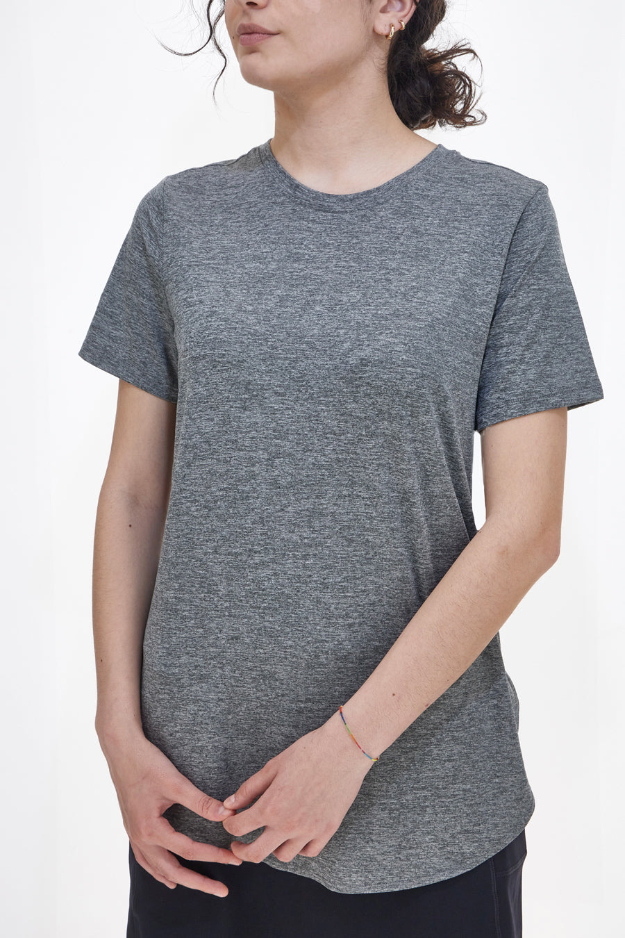 T-Shirt Skechers Godri Swift Tunic Tee Grigia