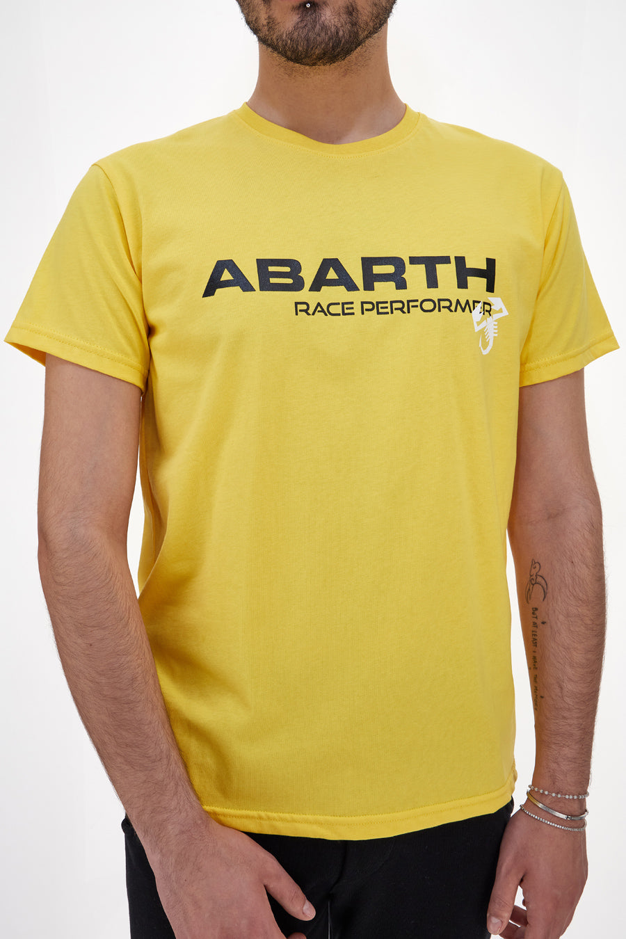 T-Shirt Gialla Made In Italy Abarth AH24SS047