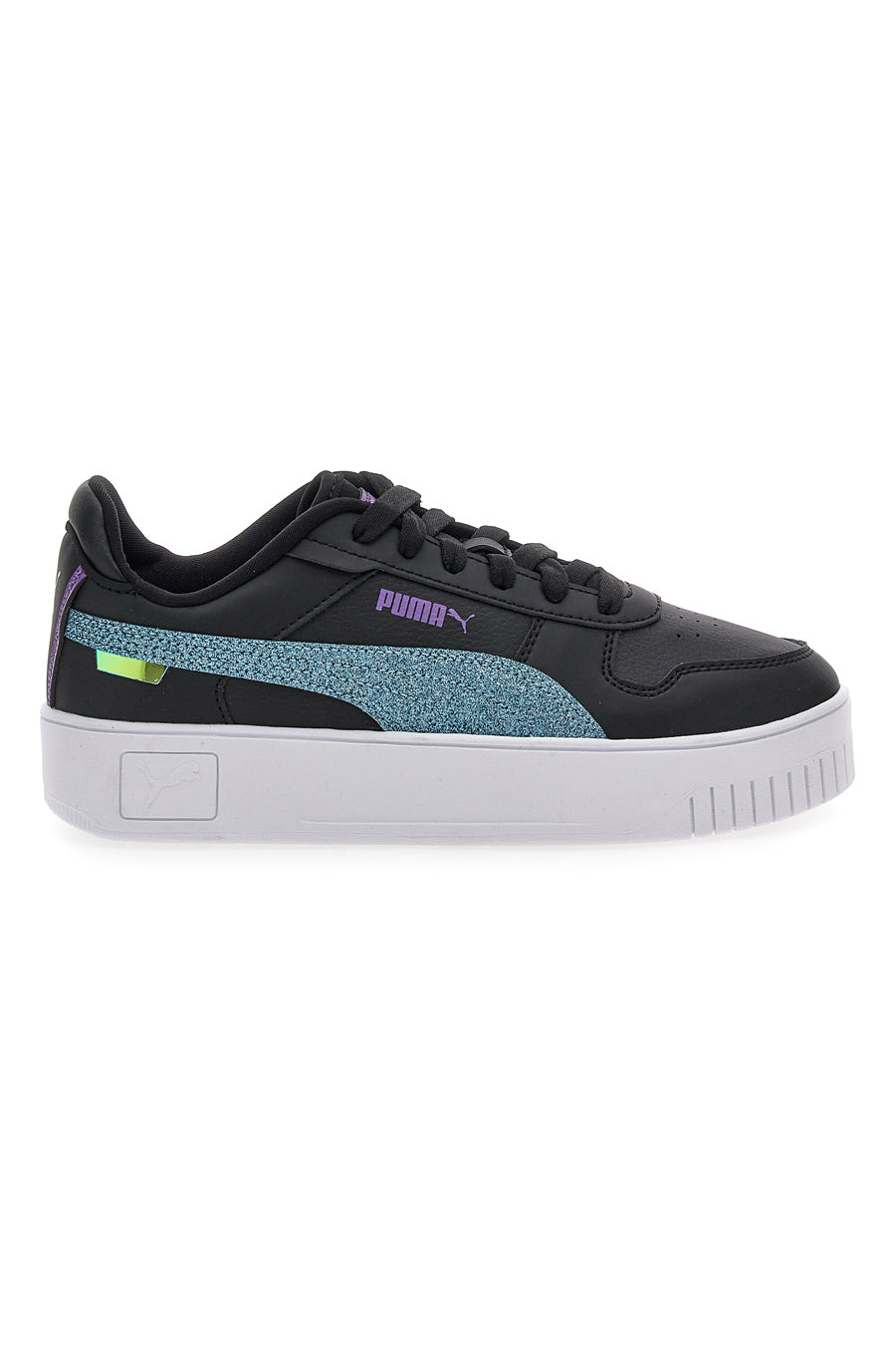 Sneakers Nere Con Flatform Puma Street Deep Dive Jr