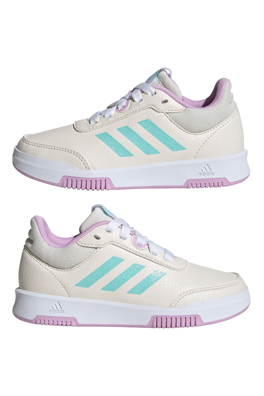 Sneakers Panna con Lacci Sportive Adidas Tensaur Sport 2.0 Kids
