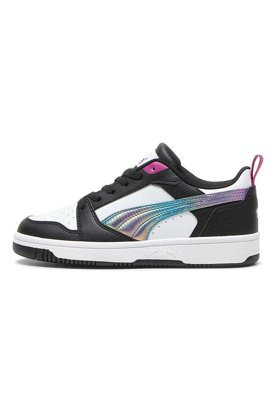 Sneakers Bianche e nere Puma Rebound V6 Lo Bouncy Sky Jr