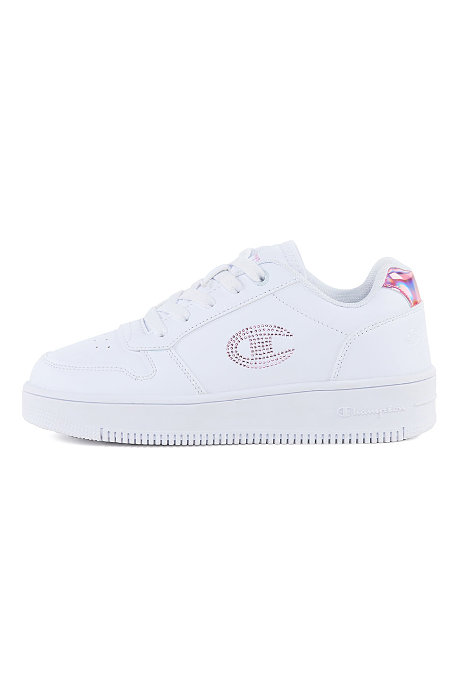 Sneakers Bianche CHAMPION RD18 PLATFORM GLITTER G GS