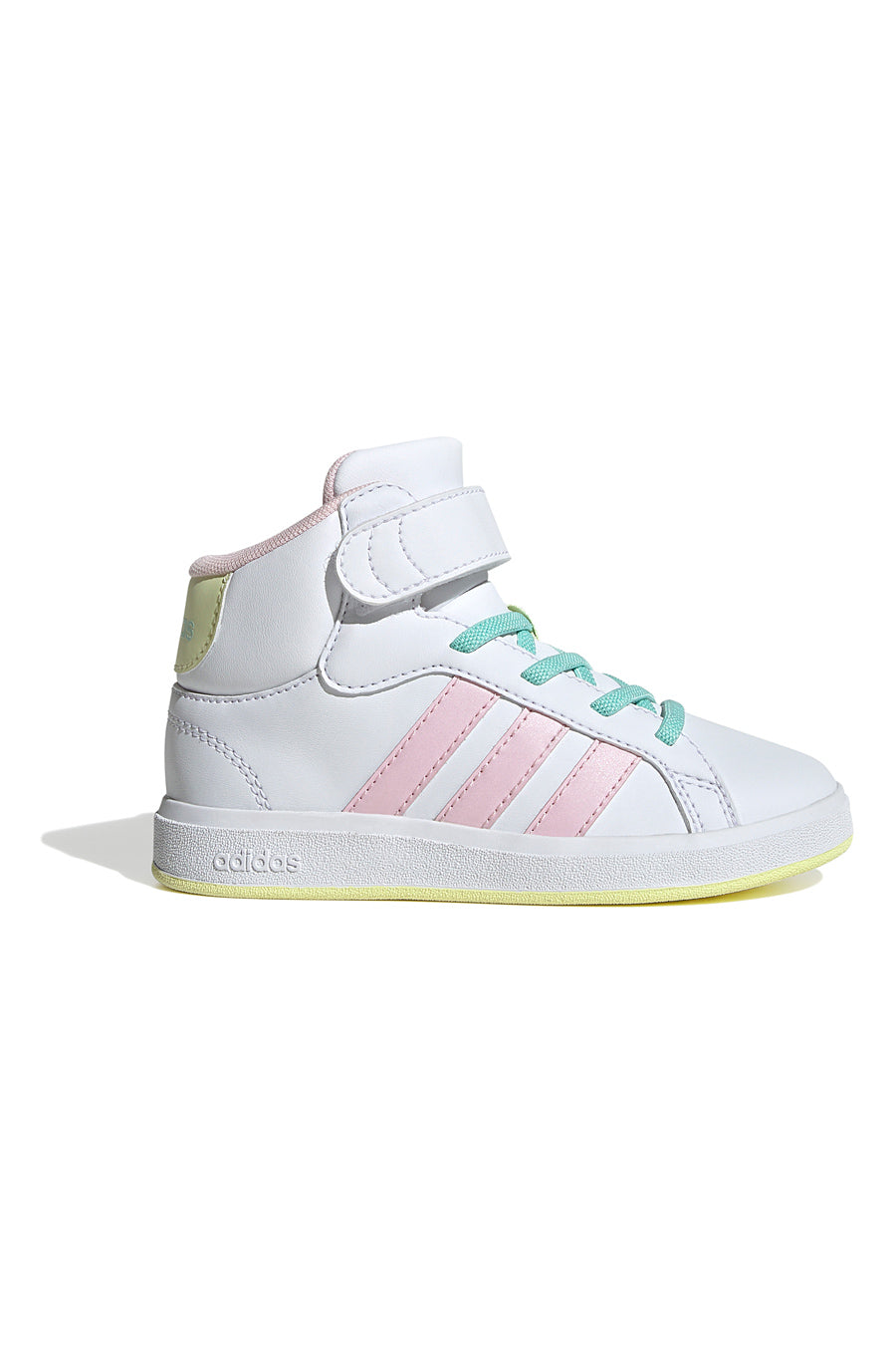 Sneakers mid-cut bianche Adidas Grand Court Mid K