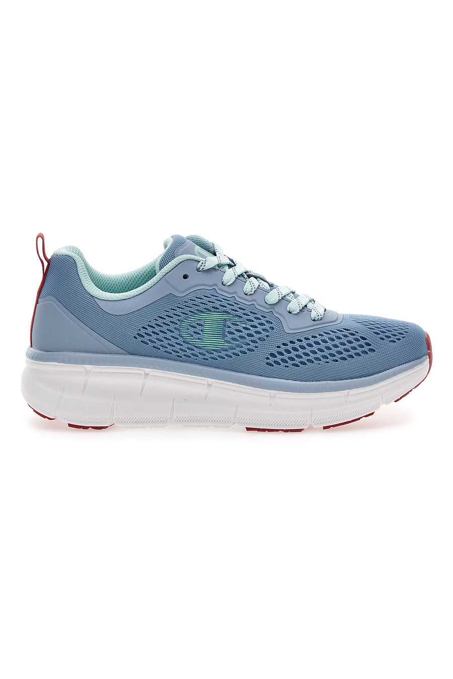 Sneakers Azzurre In Mesh Champion Low Cut Shoe Foxy II