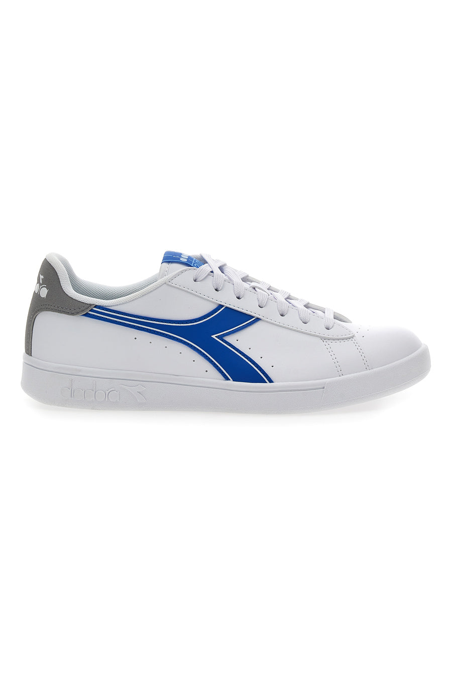 Sneakers Bianche e Fregio Blu Diadora Torneo Athletic