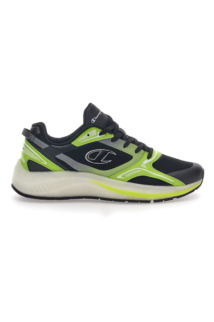 Scarpe da Ginnastica Nere e Lime Champion Vibe