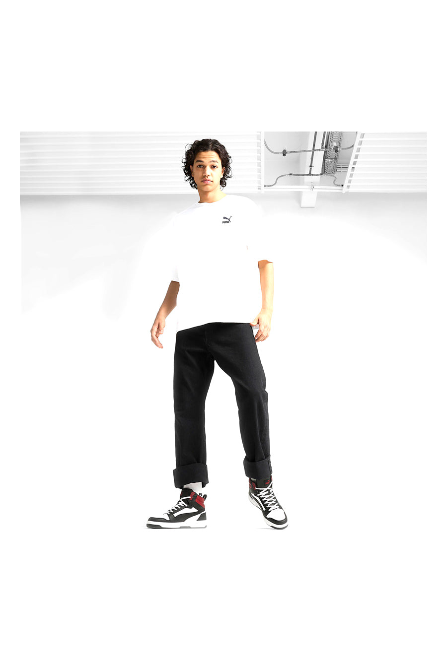Sneakers Alte Bianche Puma Rebound V6 39232624