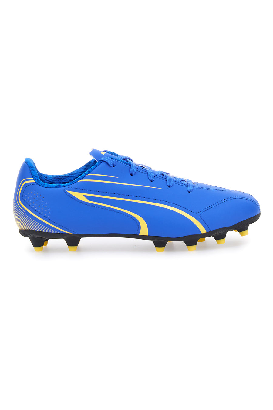 Scarpe da Calcio Blu Con Fregio Laterale Puma Vitoria Fg/Ag Jr