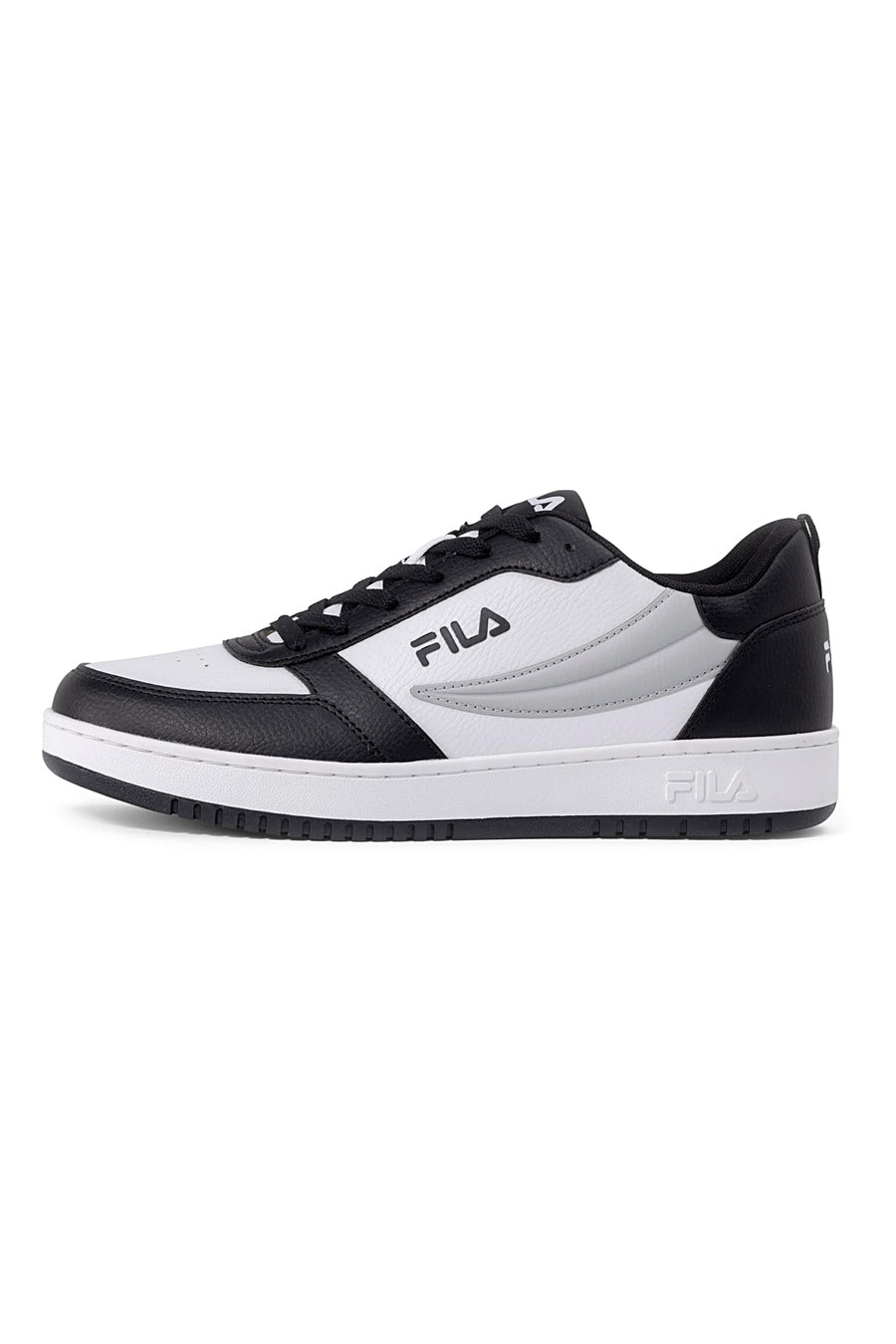 Sneakers Bianche e Nere Con Lacci Fila Raga Nf