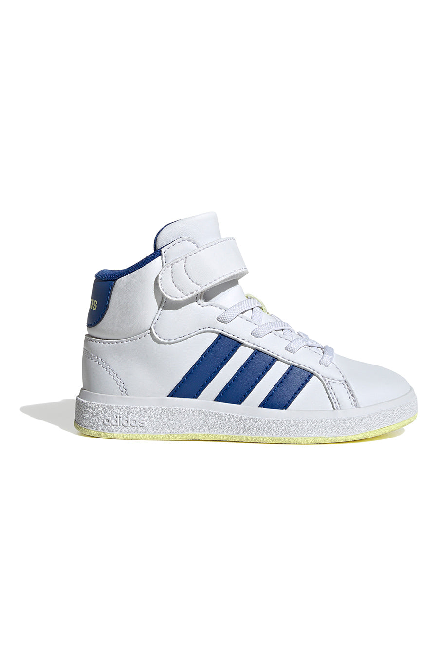 Sneakers Mid-Cut bianche e Blu ADIDAS GRAND COURT MID K