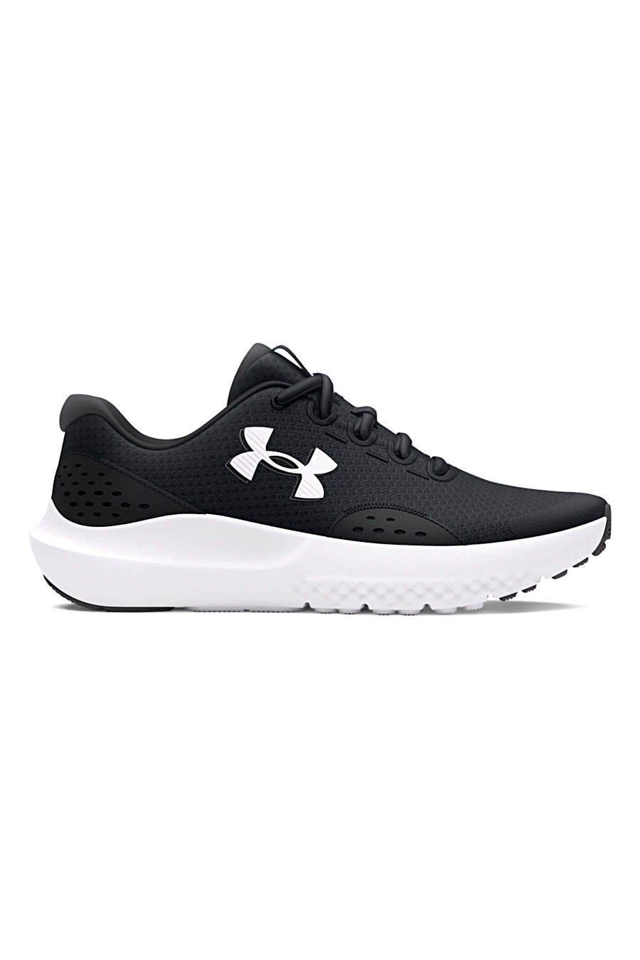 Scarpe da corsa nere e bianche UNDER ARMOUR BGS Surge 4
