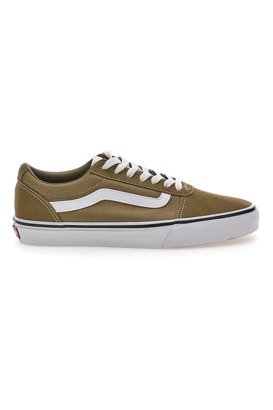 Sneakers Verde Oliva Con Tomaia In Pelle Vans Ward