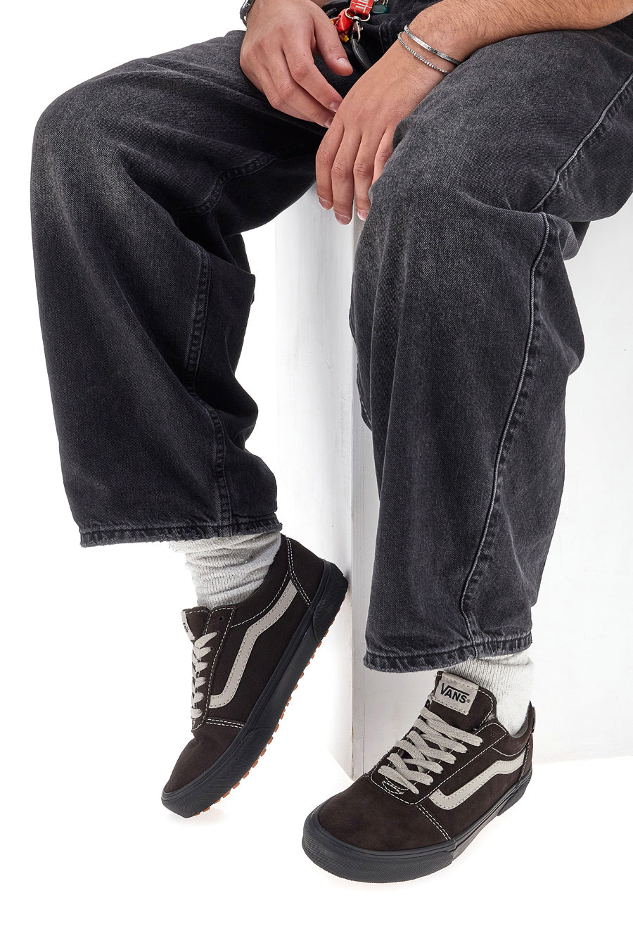 Sneakers Marrone e Bianco Vans Ward Vansguard