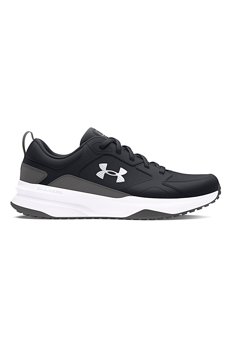 Sneakers nere in mesh con inserti Under Armour Charged Edge