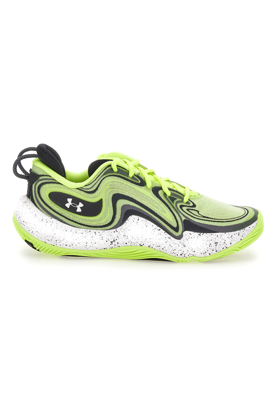 Scarpe da basket verdi Under armour Spawn 6