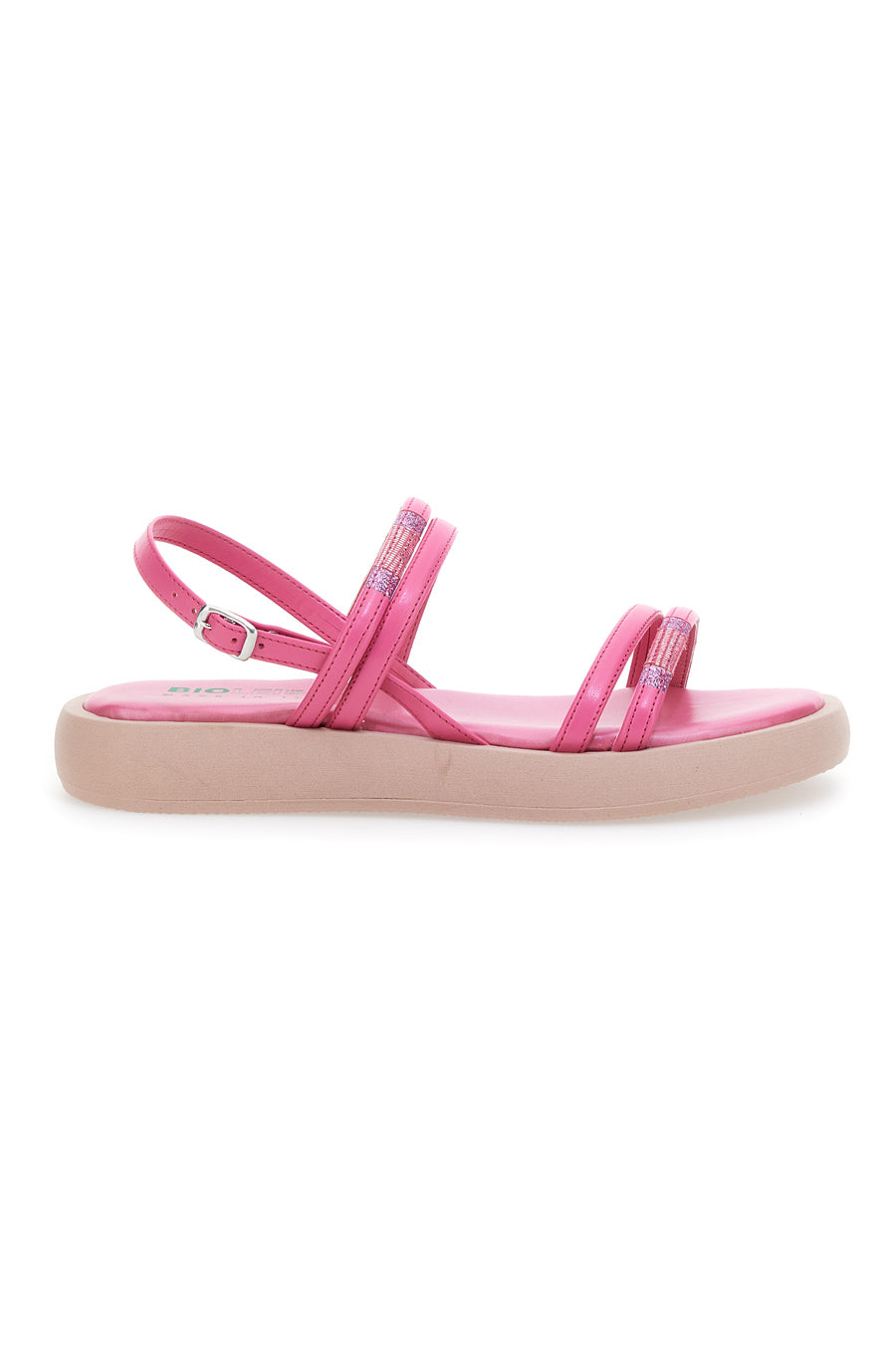 Sandali Flatform Fucsia Bio Lei 21622