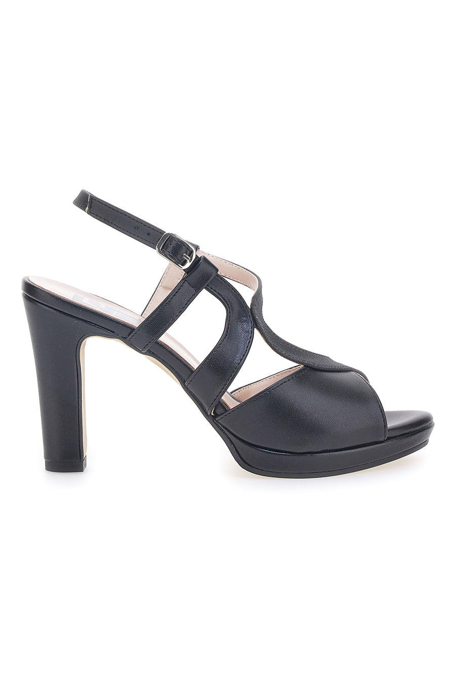 Sandali Neri con Tacco Pittarello Love 4580