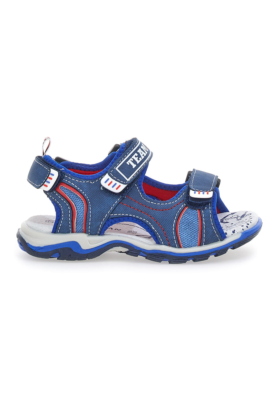 Sandali Max Dillan 13597 Blu con strappi