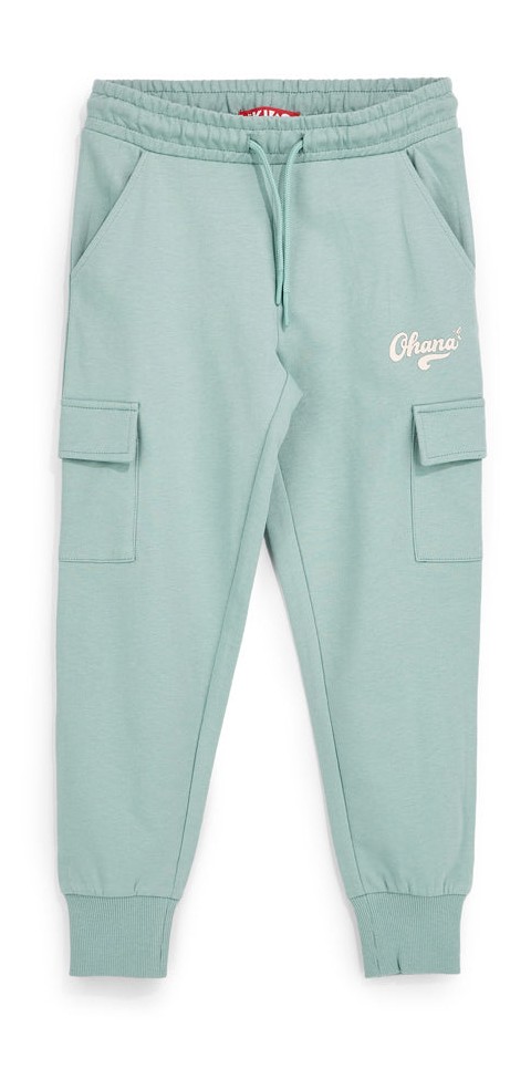 Pantaloni verdi con tasche cargo Pitt kids PT-G-F-9005