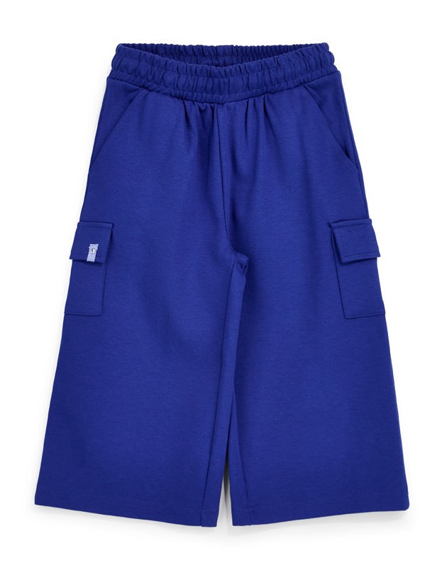 Pantaloni blu con tasche cargo Pitt kids PT-G-F-9014