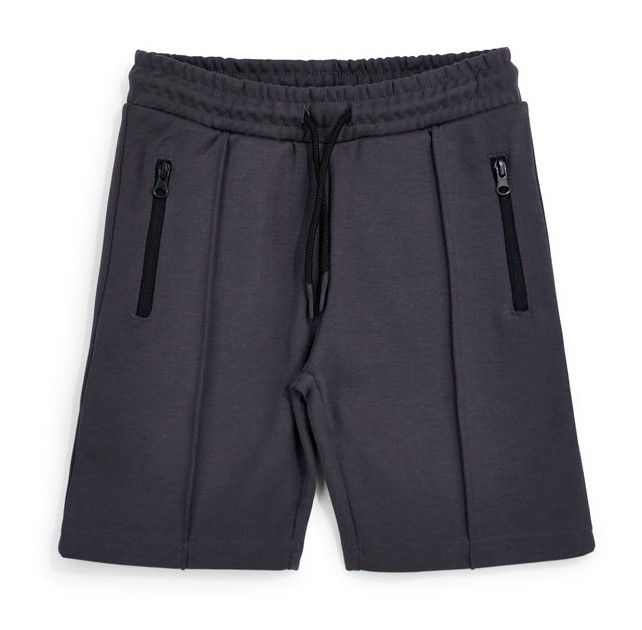Pantaloni corti grigi con coulisse Pitt kids Pt-b-sh-9027