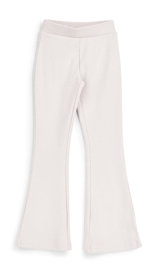 Pantaloni beige a costine a zampa Pitt kids PT-G-P-9056