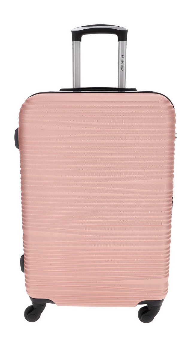 Valigia Trolley piccolo rosa 4 ruote Prima Riga PR172P