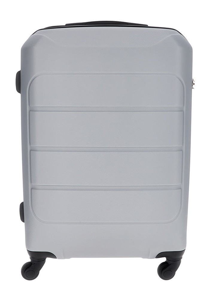 Valigia trolley grande argento Prima Riga PR173/G