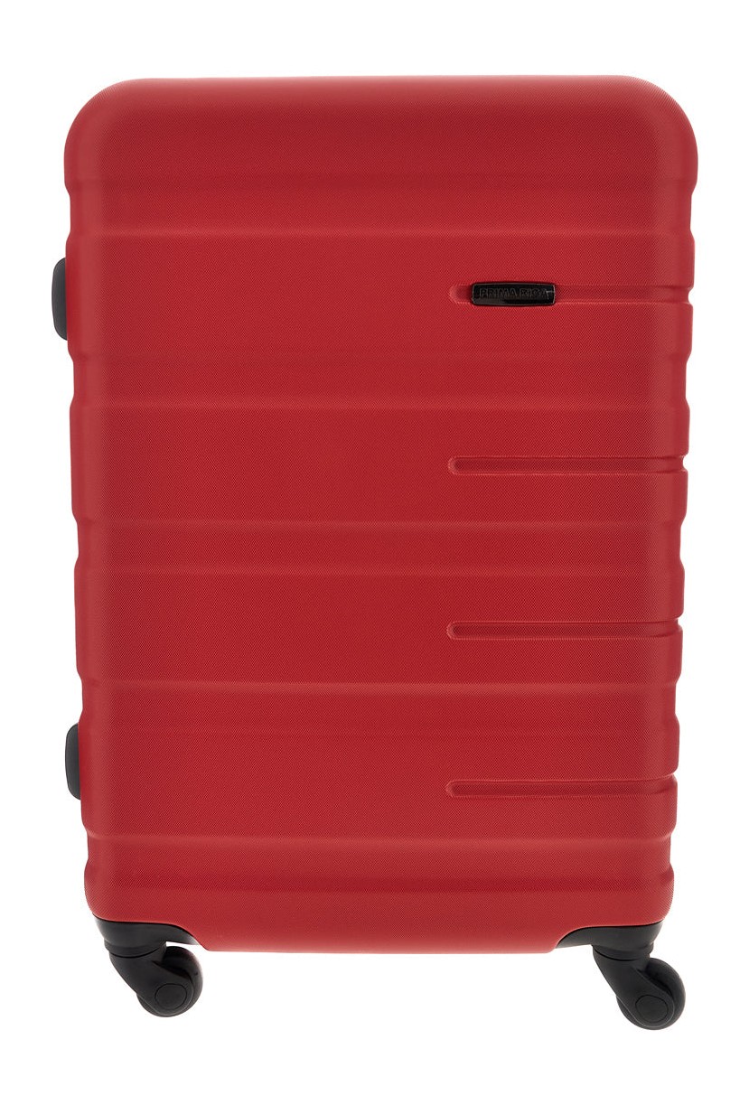 Valigia trolley grande in rosso rigida Prima Riga PR197/G