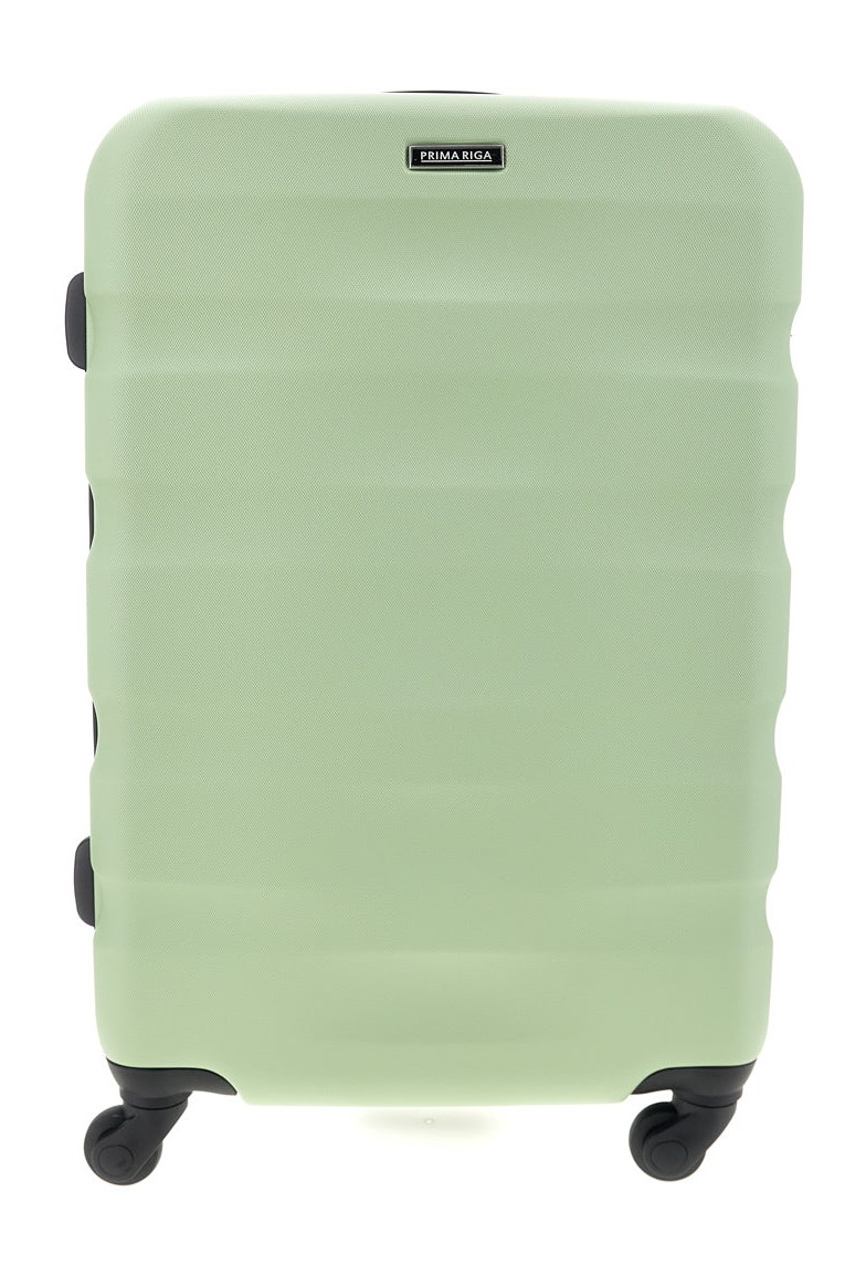 Trolley grande verde rigido con 4 ruote Prima riga PR196/G
