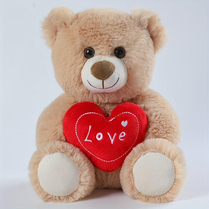 Orsacchiotto di Peluche Cuore d'Amore da 26cm/10.23in con Orso e…