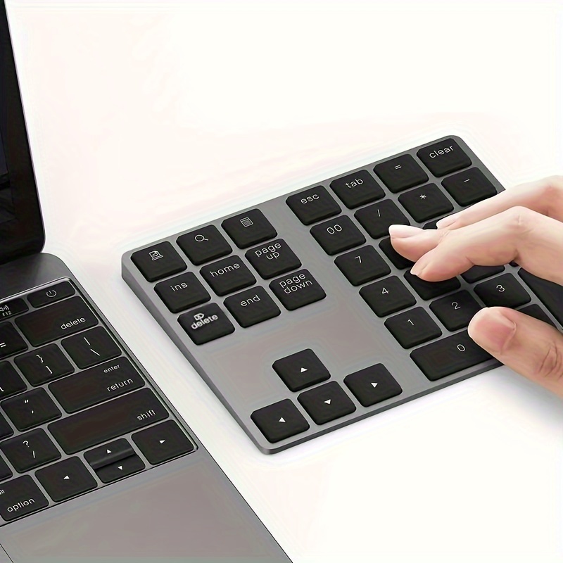 Tastiera Numerica Bluetooth USB-C a 34 Tasti con Sistema di…