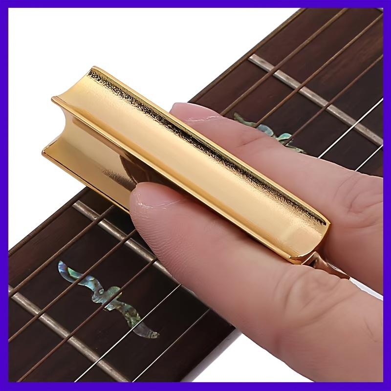 Barra di Scorrimento per Chitarra in Metallo Massiccio, Porta…