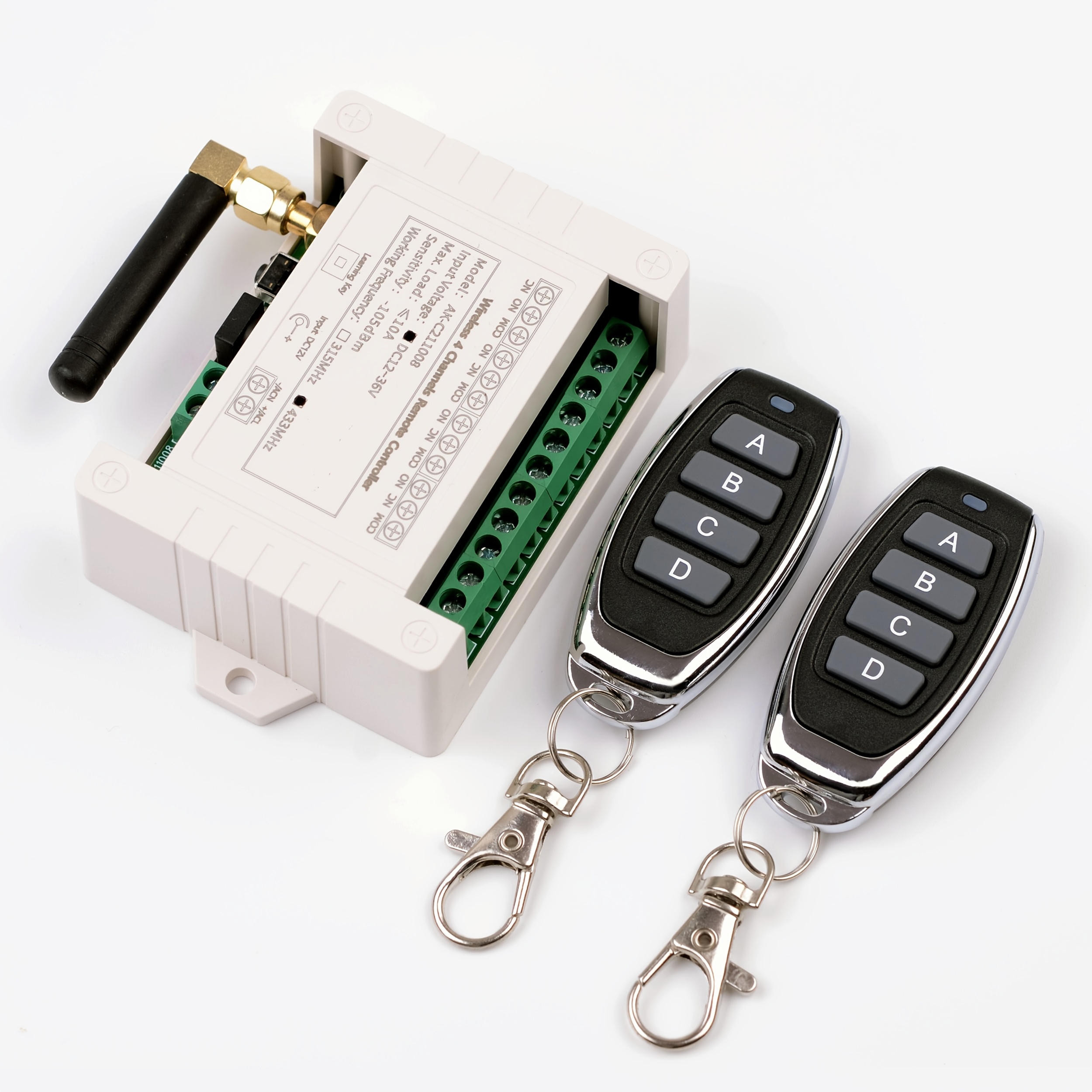 Telecomando Wireless a 4 Canali per Interruttore con Ricevitore…