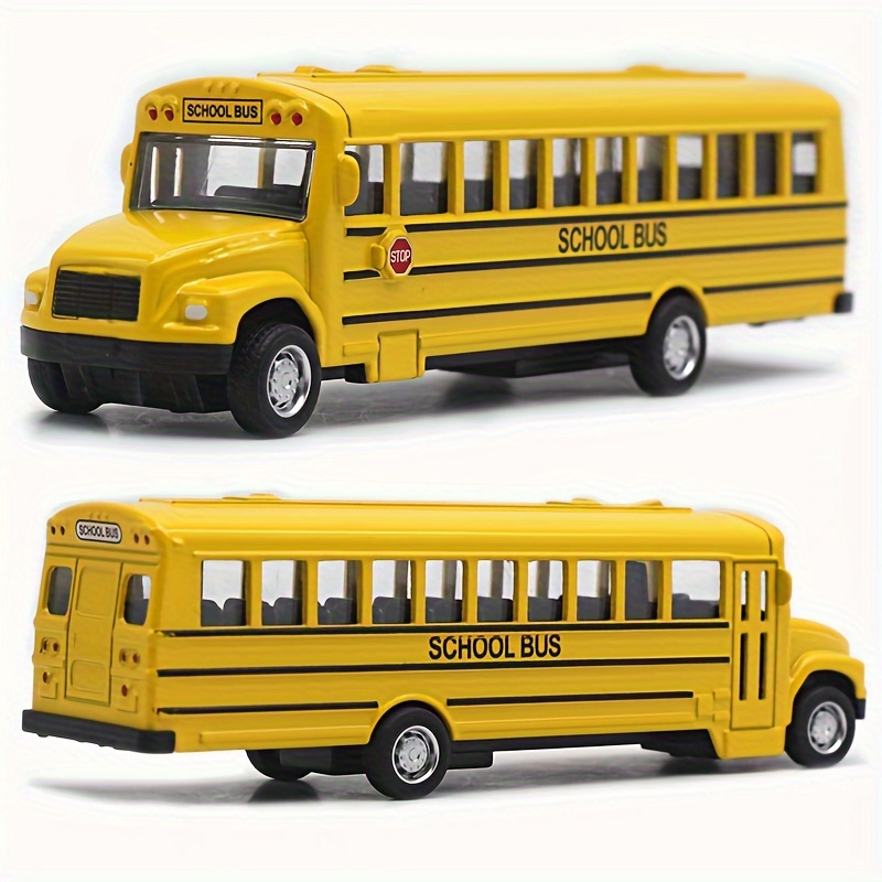 1:43 Replica di Autobus Scolastico in Lega di Metallo Premium…