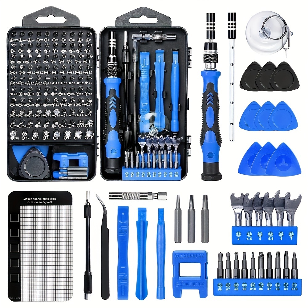 138 in 1 Kit di riparazione fai-da-te, set di cacciaviti di…