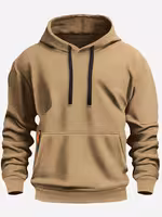 Maglione Uomo in Pile - Felpa con Cappuccio Calda e Morbida…