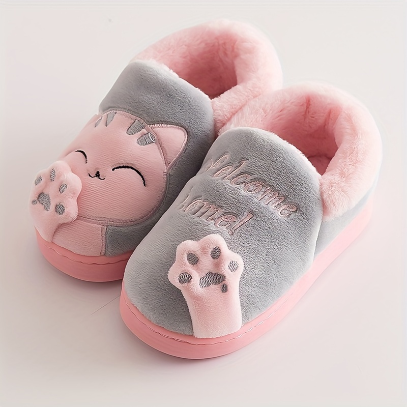 Pantofole in peluche con cartoni animati carini per ragazzi…