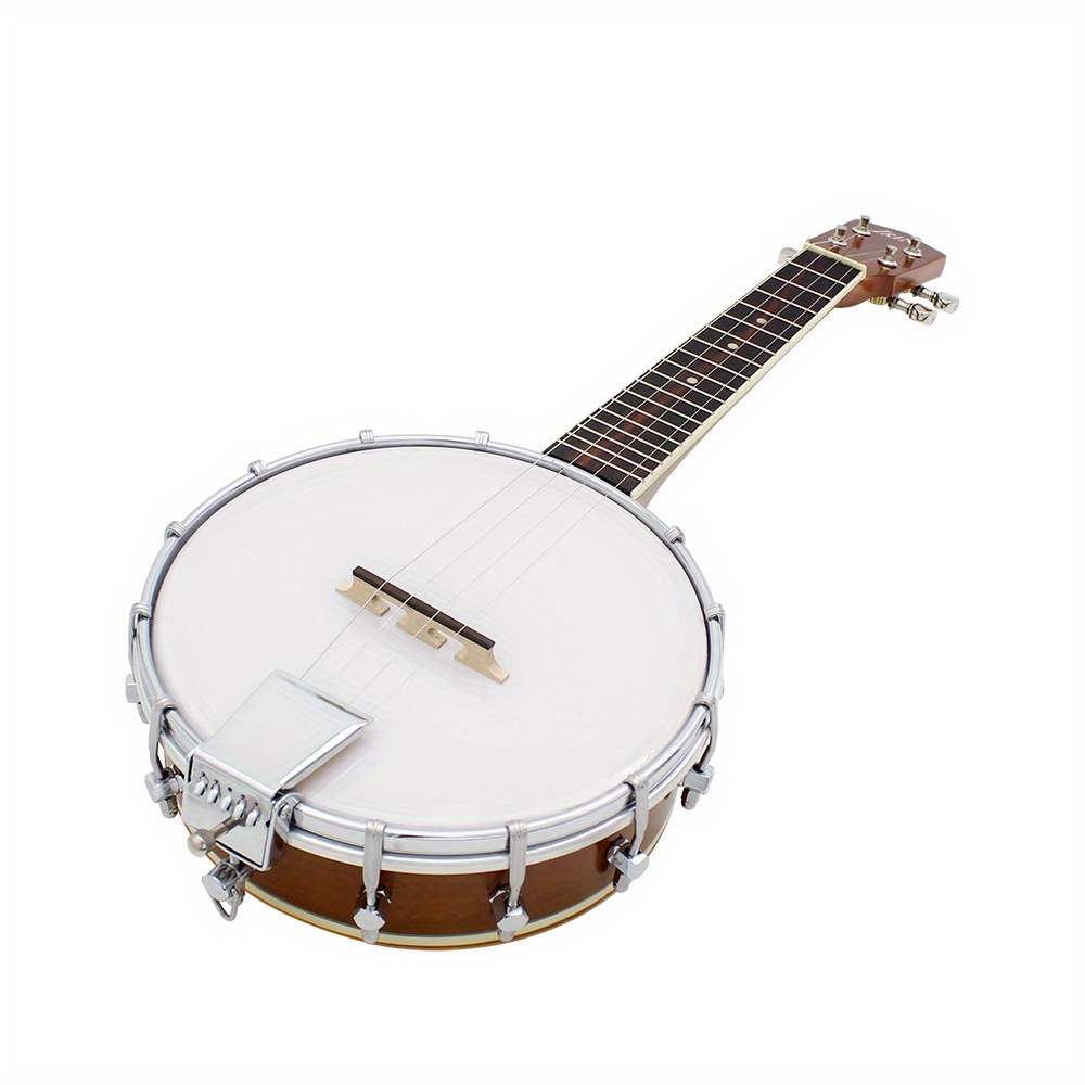FF Bonfires Banjo a 4 Corde con Borsa - Strumento Musicale Folk…