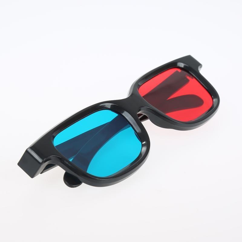 Occhiali 3D Anaglifi 5 Pezzi Rosso e Blu Compatibili per TV 3D…