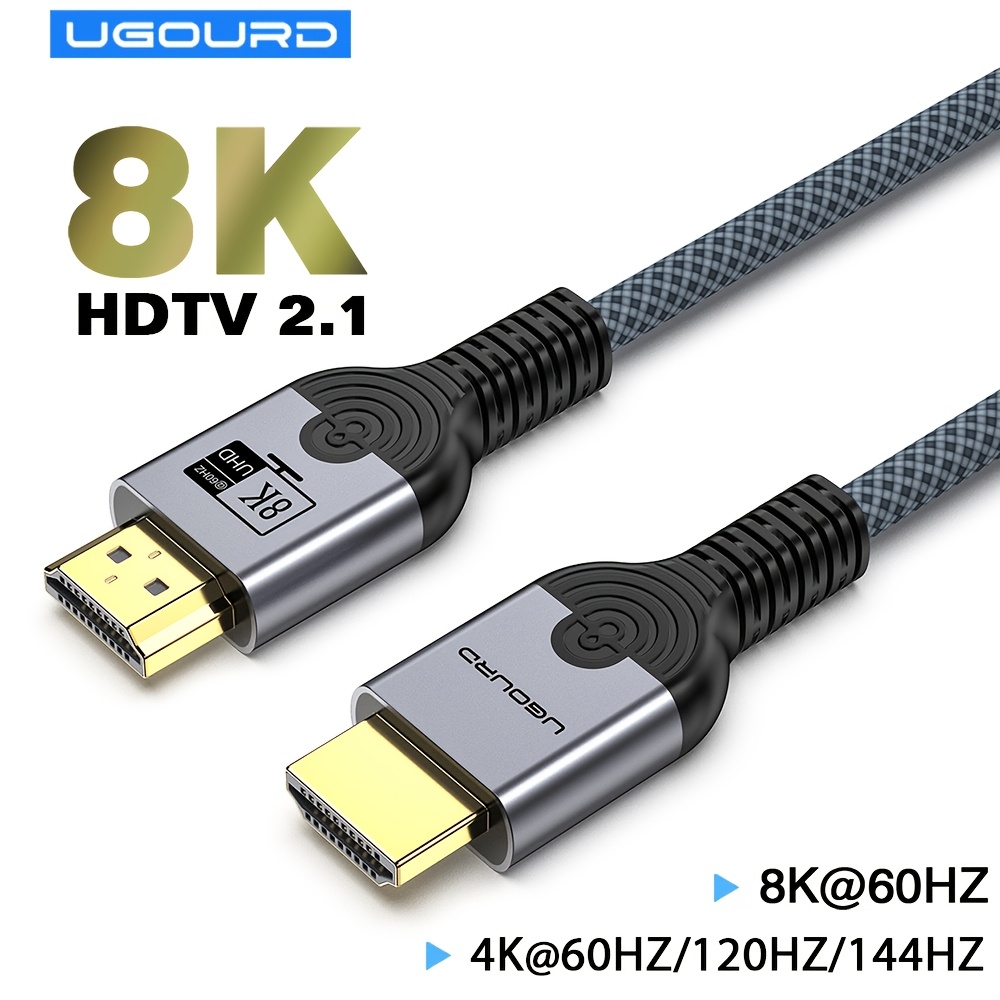 Supporto Cavo TV HD 2.1 Compatibile con Trasferimento Video HDR…