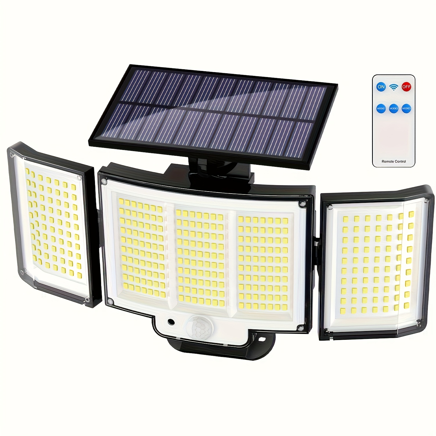 Lampada da parete da esterno a energia solare con 348 LED e…
