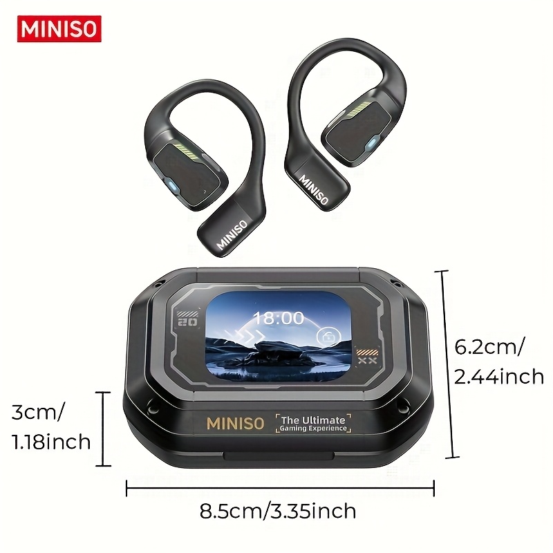 Cuffie Wireless MINISO M98 AI per Chat di Viaggio, Cuffie ASMR…