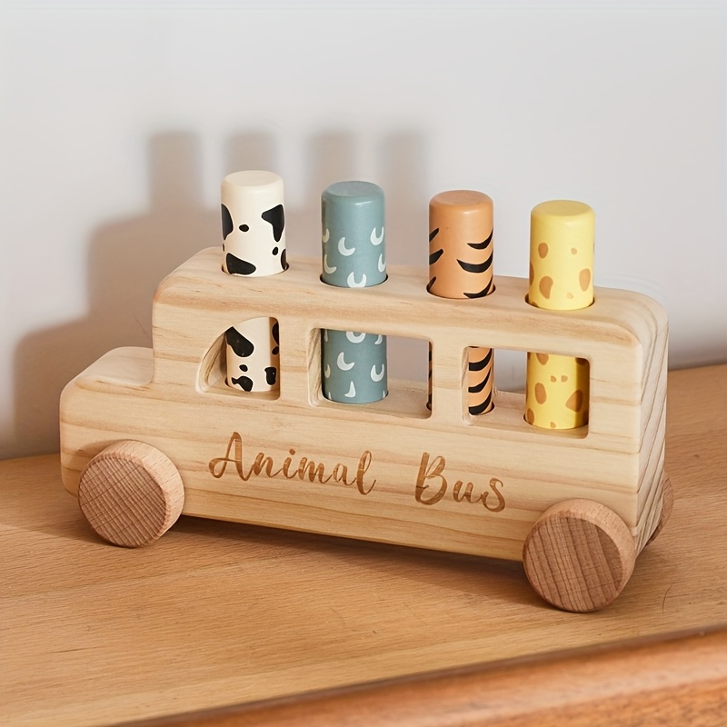 Giocattolo in Legno Rimbalzante per Bambini, Set Educativo di…