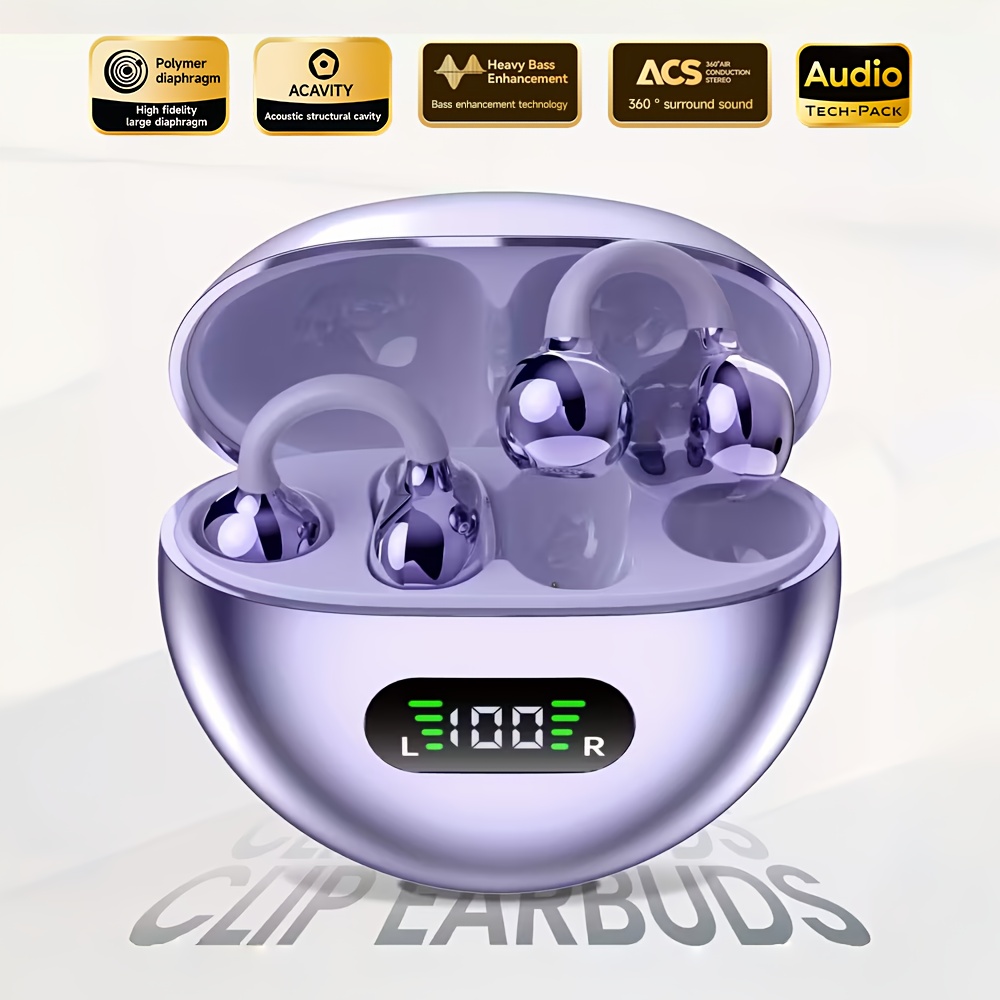 Nuove cuffie sportive a clip Senyang, auricolari a gancio alla…