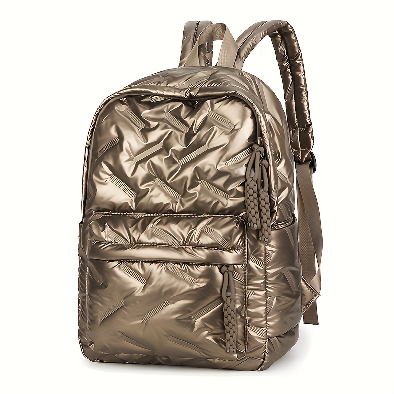 Zaino da Spalla Multistrato per Donne in Materiale Nylon…